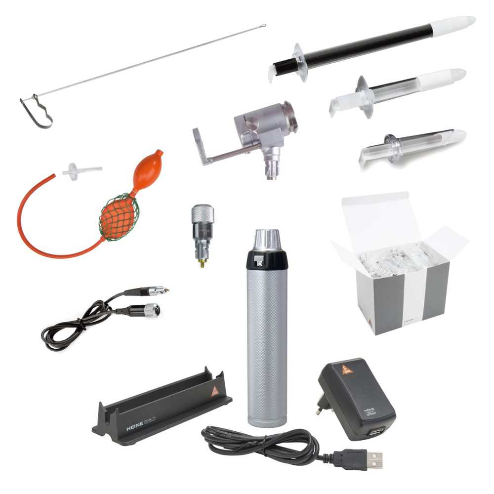 Set d’instruments de rectoscopie et proctoscopie HEINE