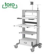 Chariot d'endoscopie HAEBERLE toro 45 complet