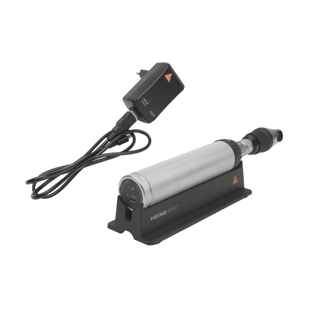 Lampe d’examen ophtalmologique HEINE avec poignée rechargeable